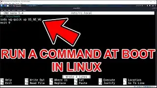 How to Automaticly Run A Sudo Command At Boot In Kali Linux