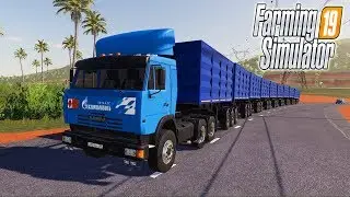 МЕЧТА ДАЛЬНОБОЙЩИКА - ПРИЦЕП ТОНАР-95411 Farming Simulator 19
