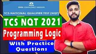 TCS NQT 2021 Programming Logic | TCS NQT 2021 Preparation | Practice Questions