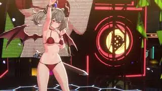 [NiloToonURP] ドラゴニュート・シェンナ swimsuit render test (model by rokota)