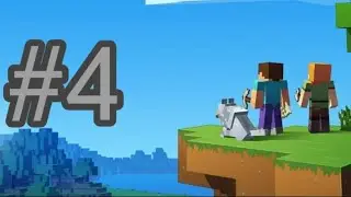 Играю в майнкрафт!! Строю большой дом!! Выживание на сложном #4