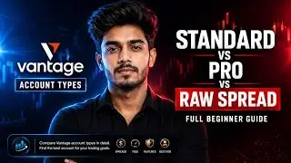 Vantage Account Types Explained 2026 | Standard vs Pro vs Raw Spread (Beginner Guide) 2026