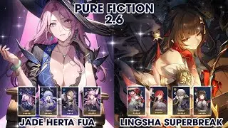 Pure Fiction 2.6 | Robin Jade Fua & Himeko Rappa Lingsha Superbreak | Honkai StarRail