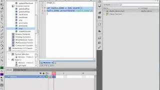 Adding ActionScript 2 Audio Controls in Flash CS5