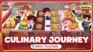 [BTS Cooking On: TinyTAN Restaurant] ✈️New York, a city with the unique glamor and vibrant ambiance.