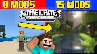 I INSTALLED 50 MOD IN MINECRAFT POCKET EDITION ⁉️||#ULTRAANUPRAWAT