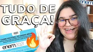 🔥 COMO ESTUDAR PRO ENEM DE GRAÇA!