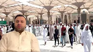 Today Juma'a in Haram MASJID E NABWI | Ramadan Juma'a in Madina LIVE Masjid e Nabwi Most Crowded