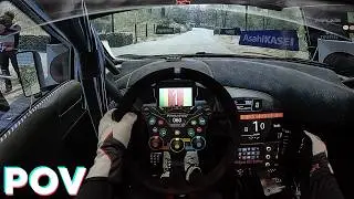 Rally Mediterraneo in CRAZY Full Motion Rig! | WRC 23 | Fanatec CS DD+