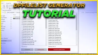 TUTORIAL - COMO UTILIZAR O DPFILE LIST GENERATOR - DMPES 2024