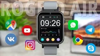 Rogbid Air - Смарт часы с Android, Play Маркет и SIM-картой