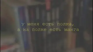 полочка с мангой (и комиксами)