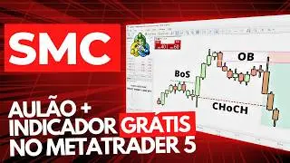 🤑 OPERE SMART MONEY CONCEPT (SMC) GRÁTIS NO METATRADER 5