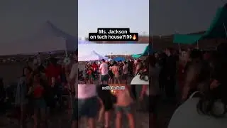 Ms. Jackson on tech house?!👀🔥 #musicfestival #ravelife #beachparty #remix #dj