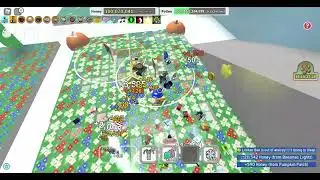 Reaching 100 000 000 Honey in Bee Swarm Simulator ROBLOX
