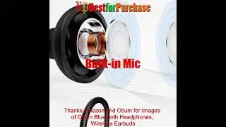 Otium Bluetooth Headphones, Wireless Earbuds IPX7