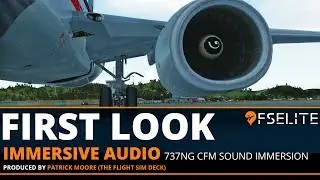 Immersive Audio - 737NG CFM Immersion Soundpack HD: The FSElite First Look