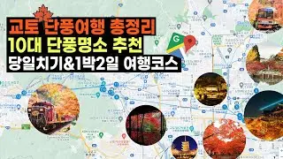 교토 여행 단풍 시기 맞춰 떠나요 🙋‍♀️ 교토 10대 단풍 명소부터 당일치기, 1박2일 여행코스까지!