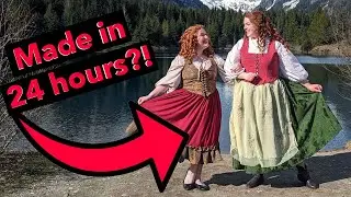 Making a Hobbit Cosplay in 24 hrs using only thrifted materials under $40 with Lady Rebecca Fashions