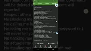 I added a rules my description