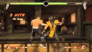 MK9-JOHNNY CAGE COMBOS+TUTORIALS
