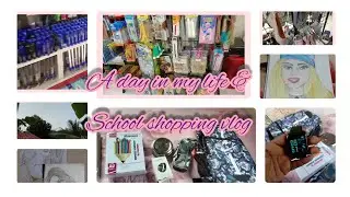 11 th grade school shopping vlog.....🙌🌈🥰 ||morning routine||