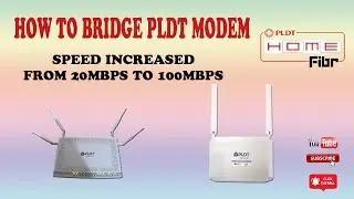 How to Bridge PLDT modem