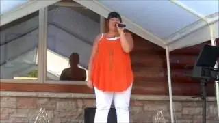 Ally Belanger, Female Pop Singer, singing Kelly Clarkson's 