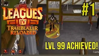 GETTING 99 IN A SKILL DAY 1 OF TRAILBLAZER RELOADED!! (first time Leagues be gentle)