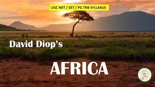 David Diop | Africa | Poem | in Tamil