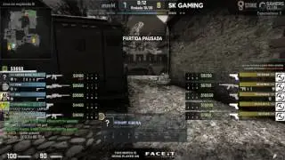 CSGO - SK.FNX Afraid of a Spider!