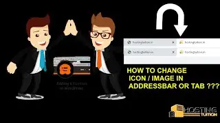 How To Change Website Icon In Address Bar | Favicon | Hosting Tuition