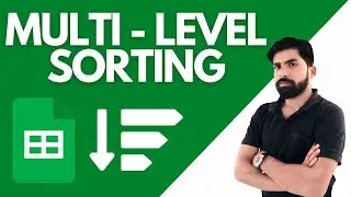 How to Sort Multiple Columns in Google Sheets | Multi-Level Sorting in Google Sheets | [Hindi]