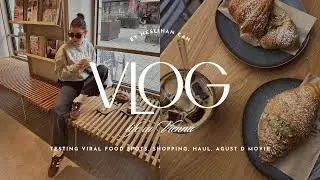 LIFE IN VIENNA | trying viral food spots in Vienna, Sézane & Adidas Haul, Cinema (cafe hopping)
