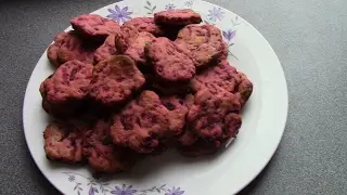 Печенье со свеклой