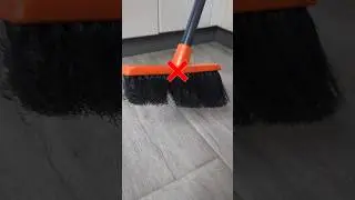 Be sure to remember this trick! How to straighten the pile on the floor brush