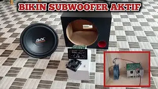 Cara Bikin Subwoofer Aktif | KLINIK OTOMOTIF