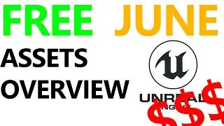 UE4 FREE Assets - June 2019 - Quick Video Overview (no ending)