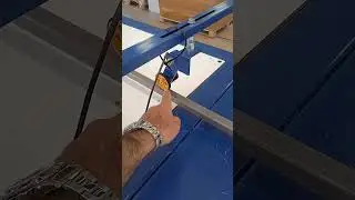 Работа пултрузионной линии.