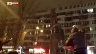 Свободовцы снесли памятник Ленину