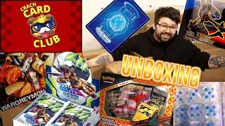 Unboxing with Crach Card Club #crachcardclub