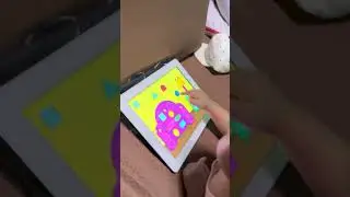 Baby play shape and so happy at the end 🥹