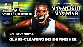 FIRST EVER "Glass-Cleaning Inside Finisher" Build on NBA 2K24!