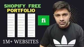 How to create Shopify portfolio free ||  Shopify sample websites