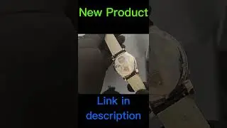 Pindu Man Wristwatch Transparent Hollow Design. #productivity