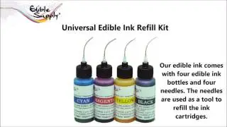 Edible Supply Inc. Edible Ink Bottle Refill Instruction