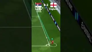 Serbia vs England EURO 2024 Group C │ eFootball Mobile 2024