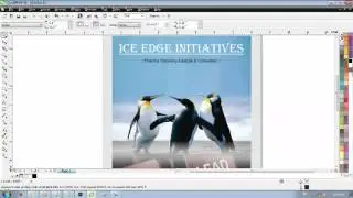Design Cover Page in CorelDRAW