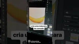 Efeito de texto que se molda a imagem no Photoshop 