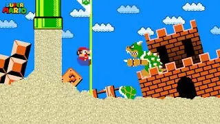 Super Mario Bros., but the Floor is a DESERT...
